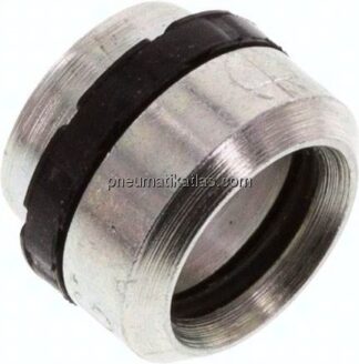 Schneidring Stahl verzinkt mit Elastomerdichtung 8 L (M14x1,5)/8 S (M16x1,5)
