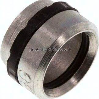 Schneidring Stahl verzinkt mit Elastomerdichtung 10 L (M16x1,5)/10 S (M18x1,5)