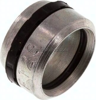 Schneidring Stahl verzinkt mit Elastomerdichtung 12 L (M18x1,5)/12 S (M20x1,5)