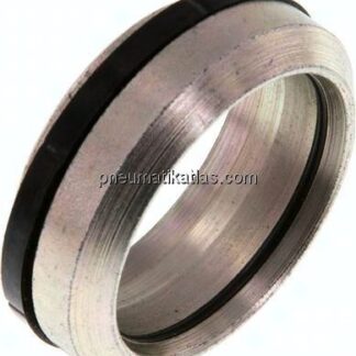 Schneidring Stahl verzinkt mit Elastomerdichtung 30 S (M42x2)