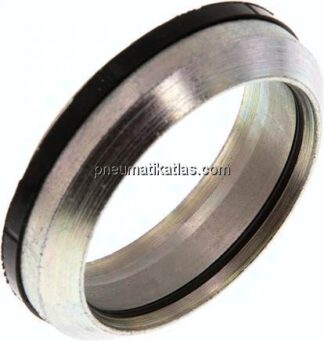 Schneidring Stahl verzinkt mit Elastomerdichtung 38 S (M52x2)