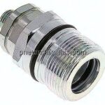 Hydraulik-Schraubkupplung, Muffe Baugr.3, 8 L (M14x1,5)