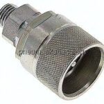 Hydraulik-Schraubkupplung, Stecker Baugr.2, 8 L (M14x1,5)