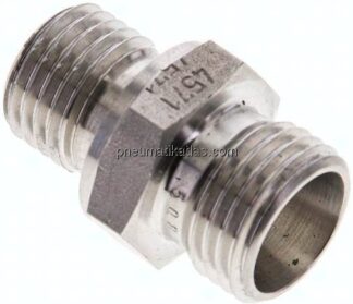 Gerade Schneidringverschr. M 14x1,5-10 L (M16x1,5), ohne Mutter & Schneidring, 1.4571