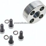 Gerade Flanschverschraubung Pumpenflansch LK 30, G 3/8"