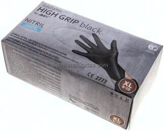 Nitril-Einmalhandschuhe, puderfrei, schwarz, XL, 100er Box