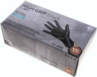 Nitril-Einmalhandschuhe, puderfrei, schwarz, XXL, 100er Box