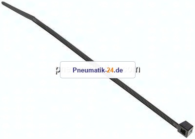 Kabelbinder/Schlauchbinder 3,5x140mm, schwarz