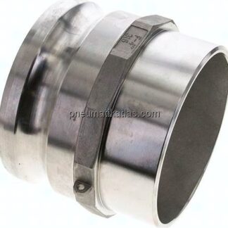 Kamlock-Stecker mit Anschweißende 114,3mm