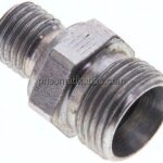 Gerade Schneidringverschr. M 12x1,5-12 L (M18x1,5), ohne Mutter & Schneidring, Stahl verzinkt