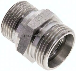 Gerade Schneidringverschr. G 3/4"-22 L (M30x2), ohne Mutter & Schneidring, 1.4571