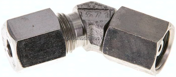 Einstellb. 45°-Schneidringverschraubung 6 S (M14x1,5), 1.4571