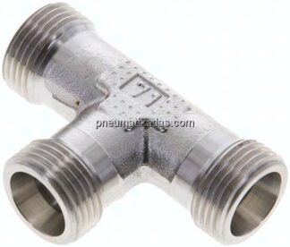 T-Schneidringverschraubung 12 S (M20x1,5), ohne Mutter & Schneidring, 1.4571
