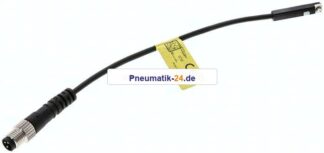 T-Nut(3,5mm) Zylinderschalter, 2-Leiter Solid-State Sensor, rote LED