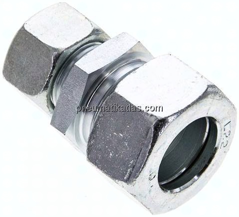 Reduzierverschraubung 22 L (M30x2)-15 L (M22x1,5), Stahl verzinkt