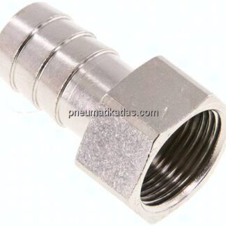 Aufschraub-Schlauchtülle G 3/4"-19 (3/4")mm, Messing vernickelt