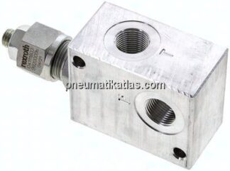 Druckbegrenzungsventil 3x G 3/8", 50 - 210 bar, max. 30 l/min
