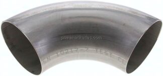 Rohrbogen Typ3, 139,7x2,0mm, 1.4541, geschweißt, EN 10253 Typ A (DIN 2605)