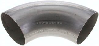 Rohrbogen Typ3, 139,7x2,0mm, 1.4571, geschweißt, EN 10253 Typ A (DIN 2605)