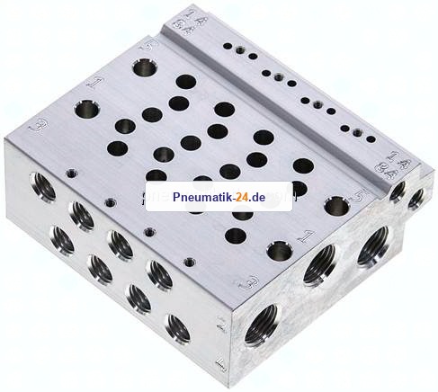 Festo-Anschlussplatte 566608 VABM-L1-10HW-G18-4
