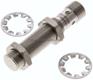 Ind. Näherungschalter, M 12, SN6 - M 12-Stecker (A-codiert, 4-polig)