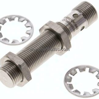 Ind. Näherungschalter, M 12, SN6 - M 12-Stecker (A-codiert, 4-polig)