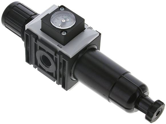 FUTURA Filterregler, G 1/4", 0,5 - 10 bar, Baureihe 0