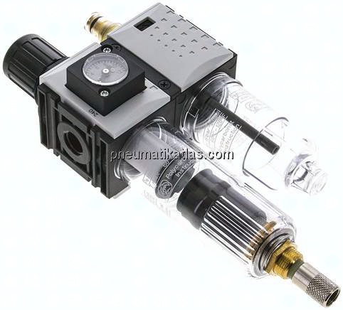 FUTURA Wartungseinheit, 2-tlg., G 1/4", 0,5 - 8 bar, Baur.0