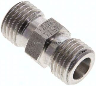 Gerade Schneidringverschraubung 6 S (M14x1,5), ohne Mutter & Schneidring, 1.4571