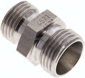 Reduzierverschraubung 12 L (M18x1,5)-10 L (M16x1,5), ohne Mutter & Schneidring, 1.4571