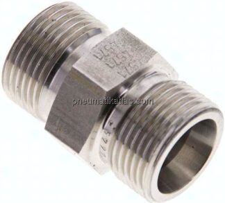 Gerade Schneidringverschraubung 14 S (M22x1,5), ohne Mutter & Schneidring, 1.4571