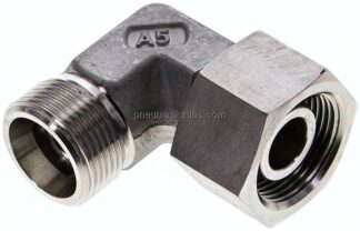 Einstellb. Winkel-Schneidringverschr. 16 S (M24x1,5), ohne Mutter & Schneidring, 1.4571