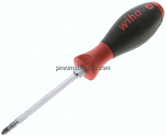 Schraubendreher (Pozidriv-Kreuzschlitz PZ2 x 100), Wiha SoftFinish