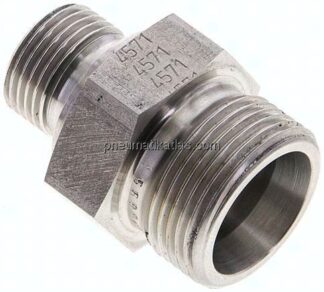 Gerade Schneidringverschr. G 3/8"-16 S (M24x1,5), ohne Mutter & Schneidring, 1.4571