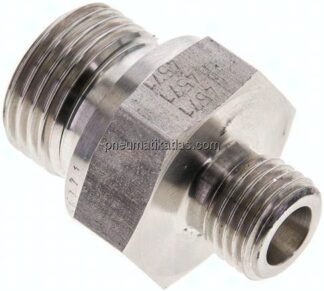 Gerade Schneidringverschr. G 1/2"-6 S (M14x1,5), ohne Mutter & Schneidring, 1.4571
