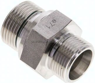 Gerade Schneidringverschr. G 3/4"-16 S (M24x1,5), ohne Mutter & Schneidring, 1.4571