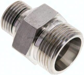 Gerade Schneidringverschr. G 1/2"-20 S (M30x2), ohne Mutter & Schneidring, 1.4571
