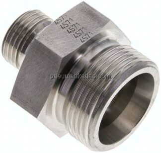Gerade Schneidringverschr. G 1/2"-25 S (M36x2), ohne Mutter & Schneidring, 1.4571