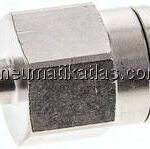 Kupplungsstecker (NW10) 8 (5/16")mm Schlauch, Messing vernickelt