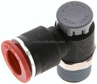 Kompakt-Drosselventil R 3/8"-12mm,zuluftregelnd