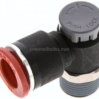 Kompakt-Drosselventil R 3/8"-12mm,zuluftregelnd