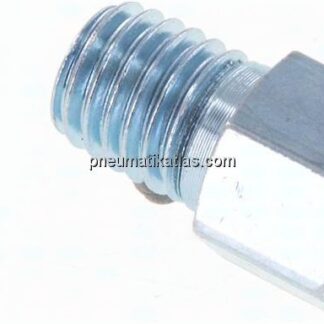 Adapter gerade (Schmiernippel) M 10 (konisch) AG - M 10x1 IG