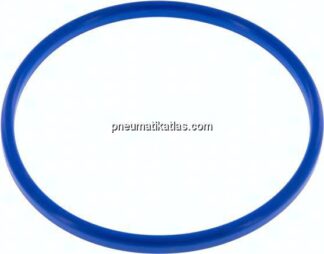 Dichtung (Milchgewinde) DN 125, NBR (blau), 130x142x7mm