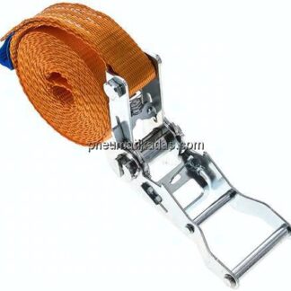 Ratschen-Zurrgurt (25mm) 4m, 1.500daN, Druckratsche, 1-teilig