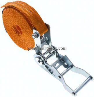 Ratschen-Zurrgurt (25mm) 6m, 1.500daN, Druckratsche, 1-teilig