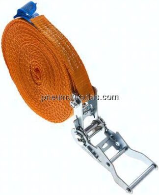 Ratschen-Zurrgurt (25mm) 10m, 1.500daN, Druckratsche, 1-teilig