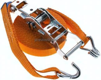 Ratschen-Zurrgurt (25mm) 8m, 1.500daN, Druckratsche, 2-teilig mit Spitzhaken