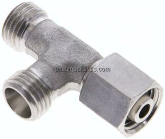 Einstellb. L-Schneidringverschraubung 8 L (M14x1,5), ohne Mutter & Schneidring, 1.4571