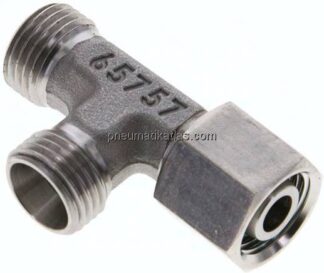 Einstellb. L-Schneidringverschraubung 10 L (M16x1,5), ohne Mutter & Schneidring, 1.4571