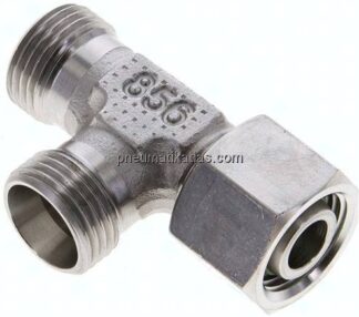 Einstellb. L-Schneidringverschraubung 12 L (M18x1,5), ohne Mutter & Schneidring, 1.4571